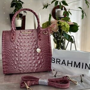 Brahmin Small Caroline Believe Ombré Melbourne Genuine Leather